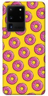 Чехол для Samsung Galaxy S20 Ultra PandaPrint Пончики паттерн