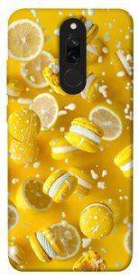 Чохол для Xiaomi Redmi 8 PandaPrint Лимонний вибух їжа