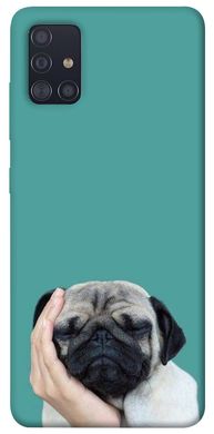 Чехол для Samsung Galaxy A51 PandaPrint Спящий мопс животные