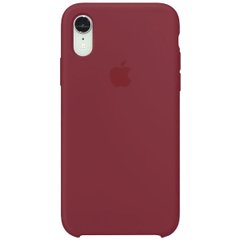 Чехол для Apple iPhone XR (6.1"") Silicone Case Бордовый / Maroon