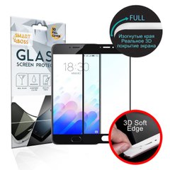 Изогнутое защитное стекло 4D Soft Edge Smart Boss для Meizu U10 (2 цвета) Белый