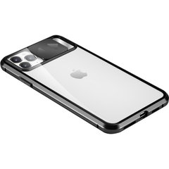 Чехол Camshield 360 Metall+Glass со шторкой для камеры для Apple iPhone 11 Pro (5.8") (Черный)