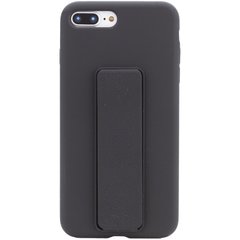 Чехол Silicone Case Hand Holder для Apple iPhone 7 plus / 8 plus (5.5") (Черный / Black)