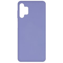 Чехол Silicone Cover Full without Logo (A) для Samsung Galaxy A32 5G (Сиреневый / Dasheen)