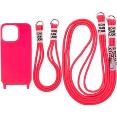 Чохол TPU two straps California для Apple iPhone 11 (6.1") Рожевий