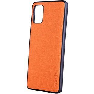 Чохол AIORIA Textile PC+TPU для Samsung Galaxy M31s (Помаранчевий)