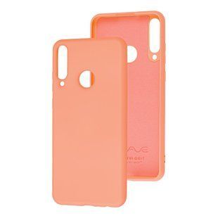 Чехол для Huawei Y6p Wave colorful персиковый