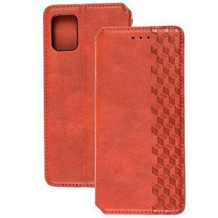 Чохол книжка для Samsung Galaxy A31 (A315) Getman Cubic червоний