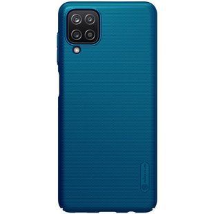 Чехол Nillkin Matte для Samsung Galaxy A12 (Бирюзовый / Peacock blue)