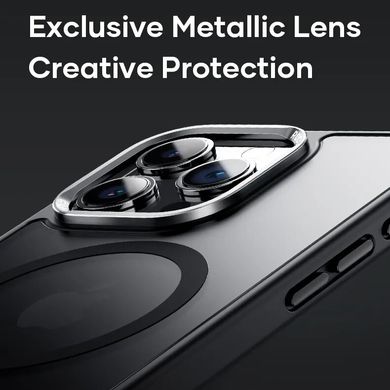 Чохол для iPhone 15 Rock Premium Metal Lens Shield with magnetic