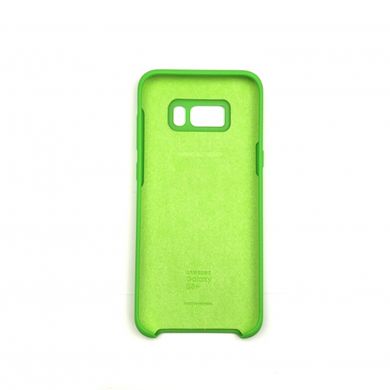 Чохол для Samsung Galaxy S8 Plus (G955) Silky Soft Touch темно-зелений