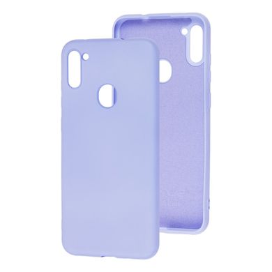 Чохол для Samsung Galaxy A11 / M11 Wave colorful світло-фіолетовий