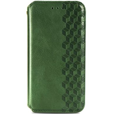 Шкіряний чохол книжка GETMAN Cubic (PU) для Nokia 2.3 (Зелений)