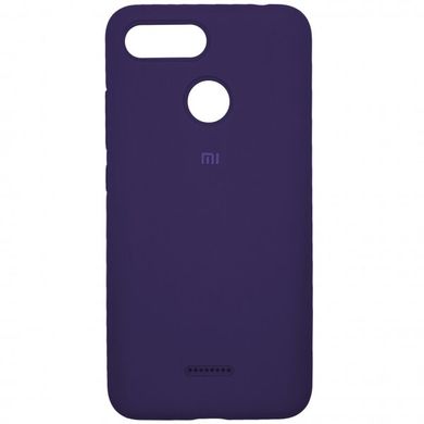 Silicone Case Full for Xiaomi Redmi 6 Purple