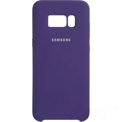 Силиконовый чехол Original Case (HQ) Samsung Galaxy S8 Plus (Фиолетовый)
