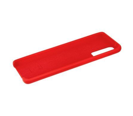 Чохол для Samsung Galaxy S20 + (G985) Silky Soft Touch "червоний"