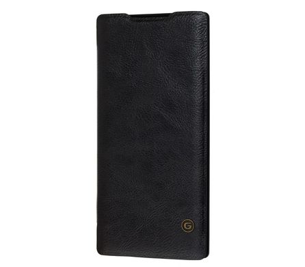 Чехол книжка для Samsung Galaxy Note 10 Plus (N975) G-Case Vintage Business черный