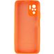 Чехол Silicone Cover Full Camera (AA) для Xiaomi Redmi Note 10 / Note 10s Оранжевый / Neon Orange