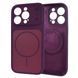 Чехол для iPhone 16 Pro Dual Tone Silicone MagSafe Case &ndash; Burgundy