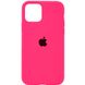 Чохол для Apple iPhone 11 Pro Max Silicone Full / закритий низ / Рожевий / Barbie pink