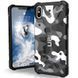 Ударопрочный чехол UAG Pathfinder камуфляж для Apple iPhone X / Xs Белый