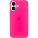 Чохол для Apple iPhone 16 Silicone Case Full / закритий низ Рожевий / Barbie Pink