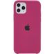 Чехол silicone case for iPhone 11 Pro (5.8") (Бордовый / Maroon)