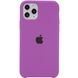 Чохол silicone case for iPhone 11 Pro Max (6.5") (Фіолетовий / Grape)
