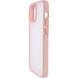 TPU+PC чехол Metal Buttons для Apple iPhone 13 (6.1") Розовый