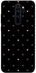 Чехол для Xiaomi Redmi Note 8 Pro PandaPrint Сердечки паттерн