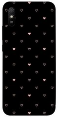 Чехол для Xiaomi Redmi 9A PandaPrint Сердечки паттерн
