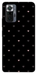Чехол для Xiaomi Redmi Note 10 Pro Сердечки паттерн