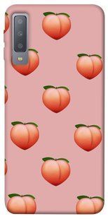 Чехол для Samsung A750 Galaxy A7 (2018) PandaPrint Персики паттерн