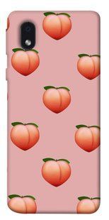 Чехол для Samsung Galaxy M01 Core / A01 Core PandaPrint Персики паттерн
