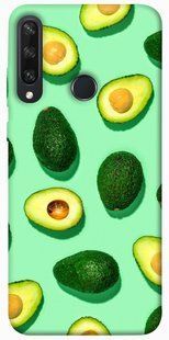 Чехол для Huawei Y6p PandaPrint Авокадо еда