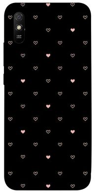 Чехол для Xiaomi Redmi 9A PandaPrint Сердечки паттерн
