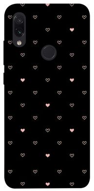 Чехол для Xiaomi Redmi Note 7 / Note 7 Pro / Note 7s PandaPrint Сердечки паттерн