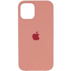 Чехол Apple silicone case for iPhone 12 Pro / 12 (6.1") (Оранжевый / Grapefruit)