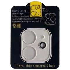 защитное стекло 0.18mm на камеру и весь блок (тех.пак) для Apple iPhone 11 (6.1"), Прозрачный