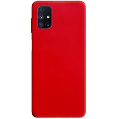 Силиконовый чехол Candy для Samsung Galaxy M51(Красный)