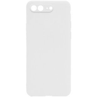 Силиконовый чехол Candy Full Camera для Apple iPhone 7 plus / 8 plus (5.5"") Белый / White