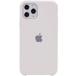 Чехол silicone case for iPhone 11 Pro Max (6.5") (Серый / Stone)