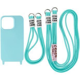 Чехол TPU two straps California для Apple iPhone 11 (6.1") Бирюзовый / Marine Green