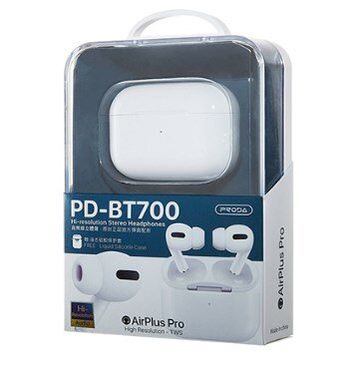 Наушники PRODA PD-BT700 Hi-resolution Stereo AirPlus Pro, Белый