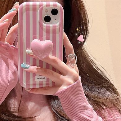 Чохол для iPhone 13 Pro Love Believe Case Pink