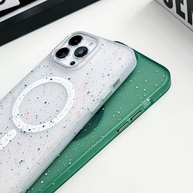Чехол для iPhone 12 Pro Max Splattered with MagSafe Pink