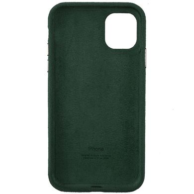 Чехол ALCANTARA Case Full для Apple iPhone 12 Pro / 12 (6.1"") Зеленый