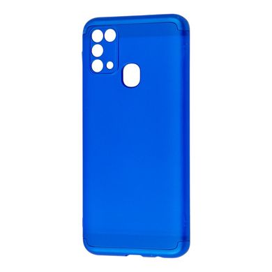 Чехол GKK LikGus для Samsung Galaxy M31 (M315) 360 черно-синий