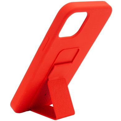 Чехол Silicone Case Hand Holder для Apple iPhone 12 mini (5.4") (Красный / Red)