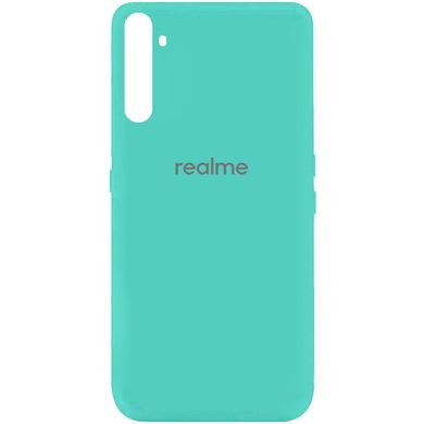 Чохол Silicone Cover My Color Full Protective (A) для Realme 6 Бірюзовий